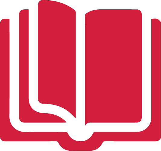 Open book icon for accessing the master recipe library in CalcMenu.